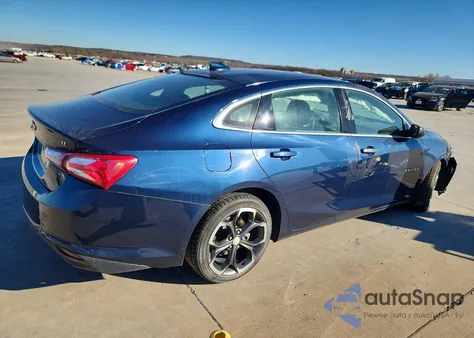 2022 Chevrolet Malibu Lt из США, поврежденный, VIN 1G1ZD5ST1NF167545